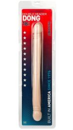 Double Header 18 Inches Smooth - White