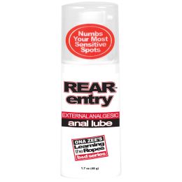 Ona Zee's Rear Entry Anal Lubricant - 1.7 Oz. -  Bulk