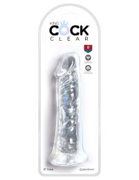 King Cock Clear 8 Inch Cock