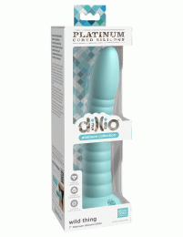 Dillio Platinum - Wild Thing 7 Inch Dildo - Teal