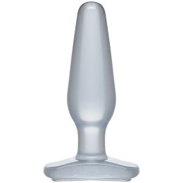 Crystal Jellies Butt Plug - Medium - Clear