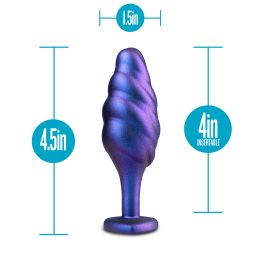 Anal Adventures Matrix - Bumped Bling Plug -  Sapphire