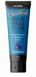 Goodhead - Slick Head Glide - Blue Raspberry -  4 Oz