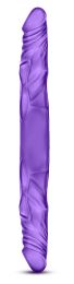 B Yours 14 Inch Double Dildo - Purple