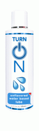 Turn on Unflavored Water Based Lube - 6 Fl. Oz.