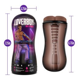 Loverboy - the Dj - Self Lubricating Stroker -  Brown