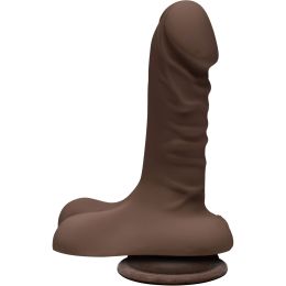 The D - Super D 6 Inch With Balls - Chocolate