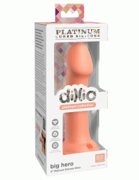Dillio Platinum - Big Hero 6 Inch Dildo - Peach