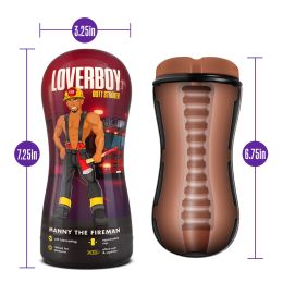 Loverboy - Manny the Fireman - Self Lubricating  Stroker - Tan